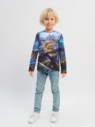 Детский лонгслив / mobile legends