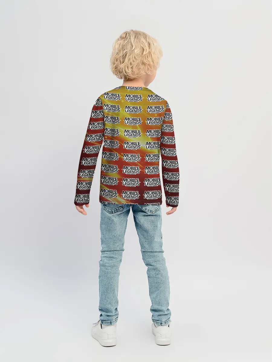 Детский лонгслив / mobile legends