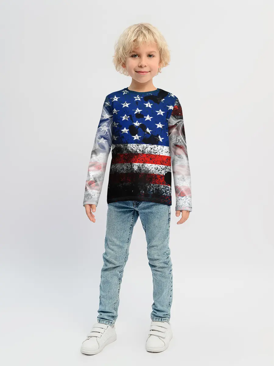 Детский лонгслив / США