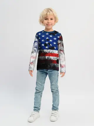 Детский лонгслив / США