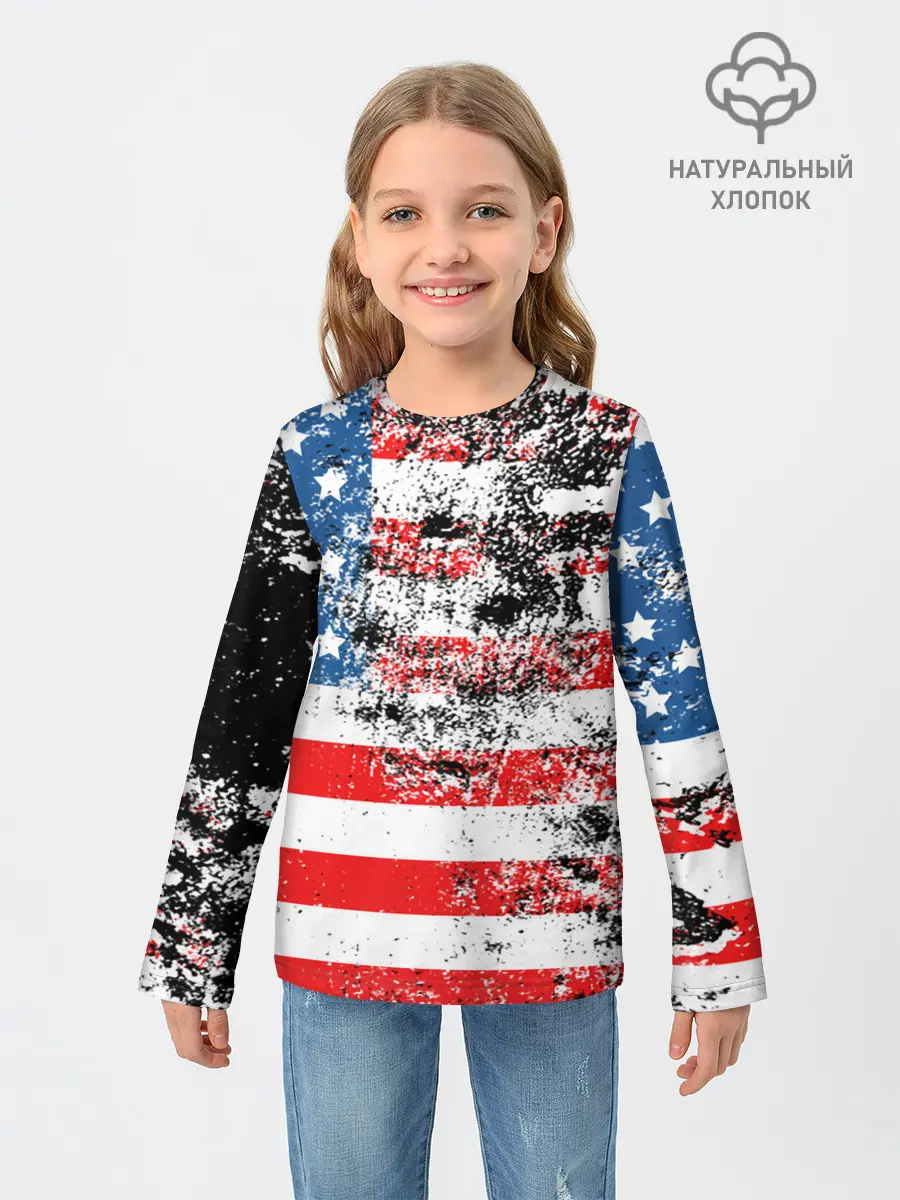 Детский лонгслив / США