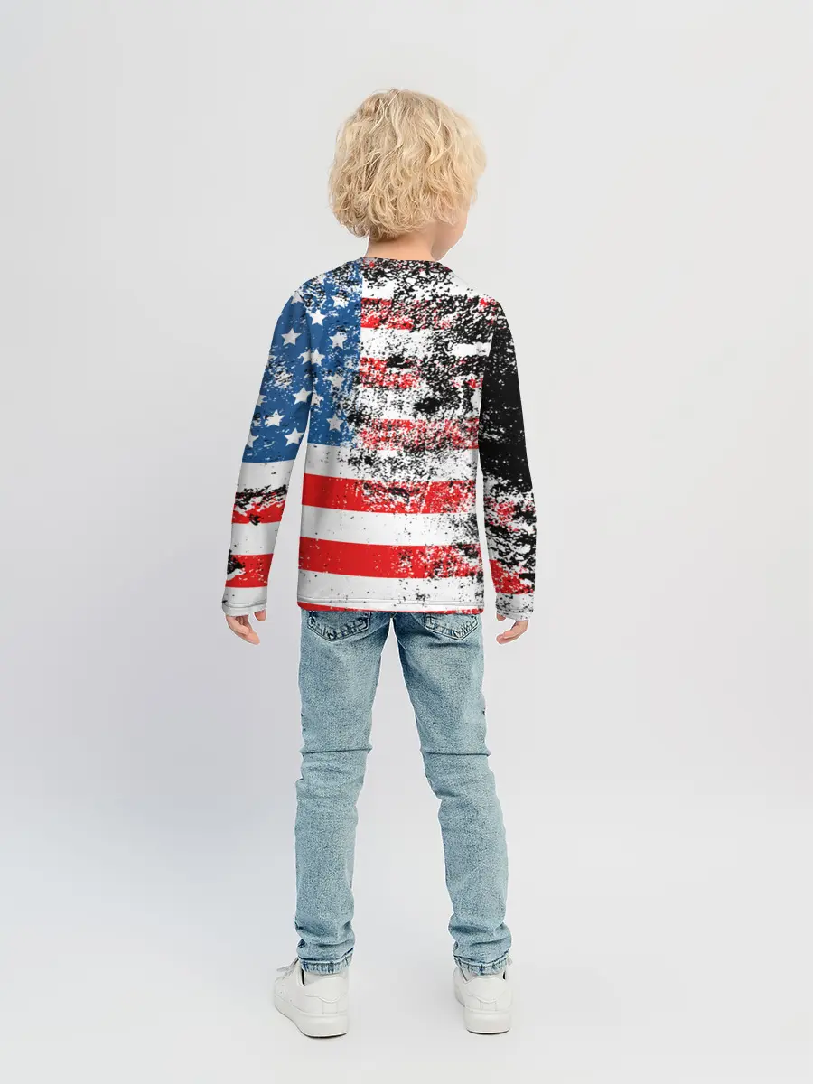 Детский лонгслив / США
