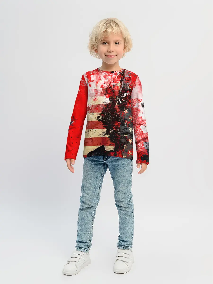 Детский лонгслив / США
