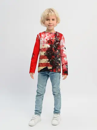 Детский лонгслив / США