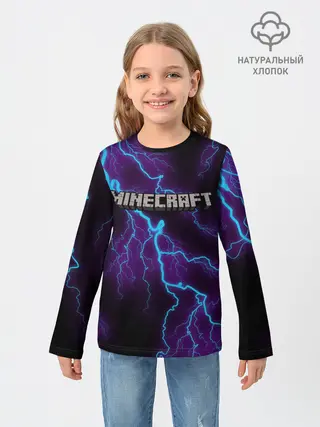 Детский лонгслив / MINECRAFT