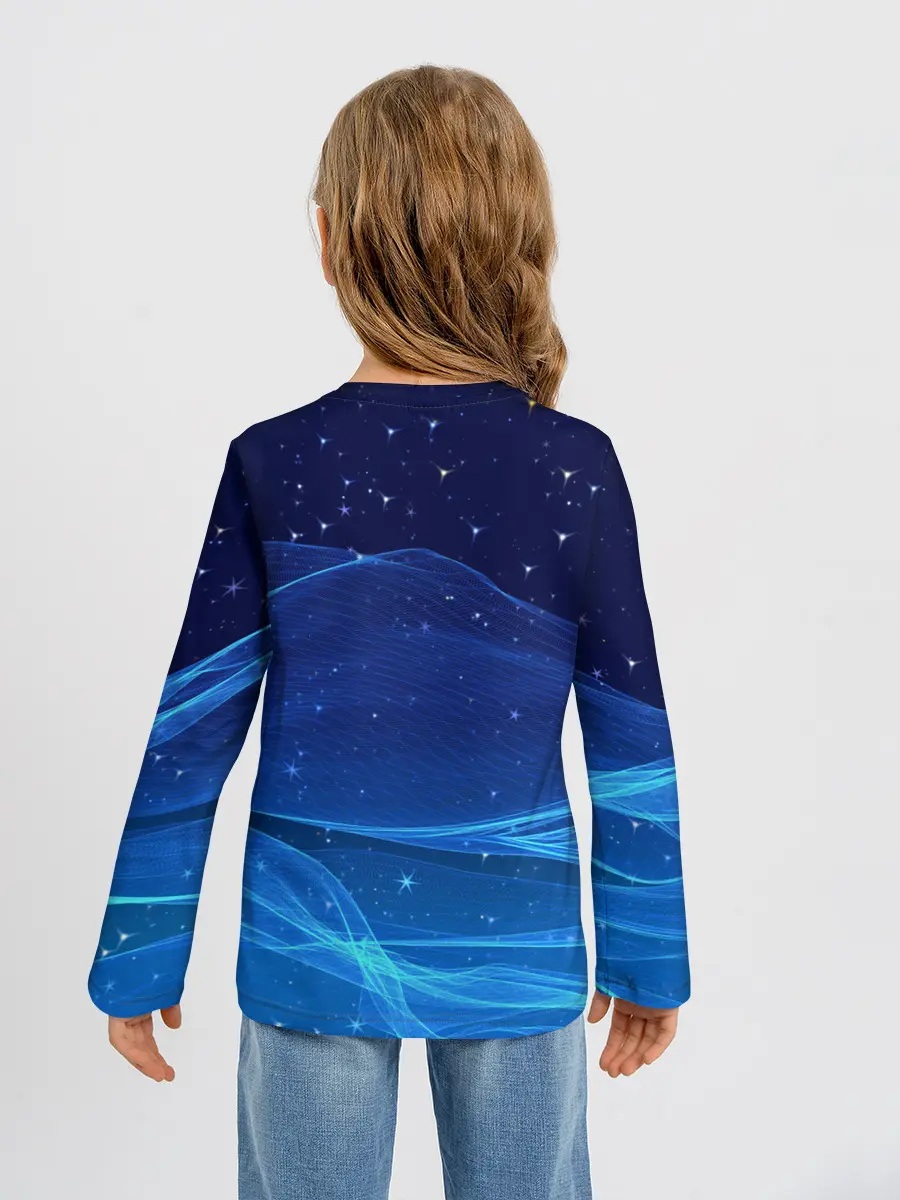 Детский лонгслив / соник