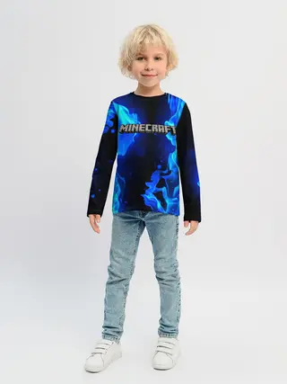Детский лонгслив / MINECRAFT