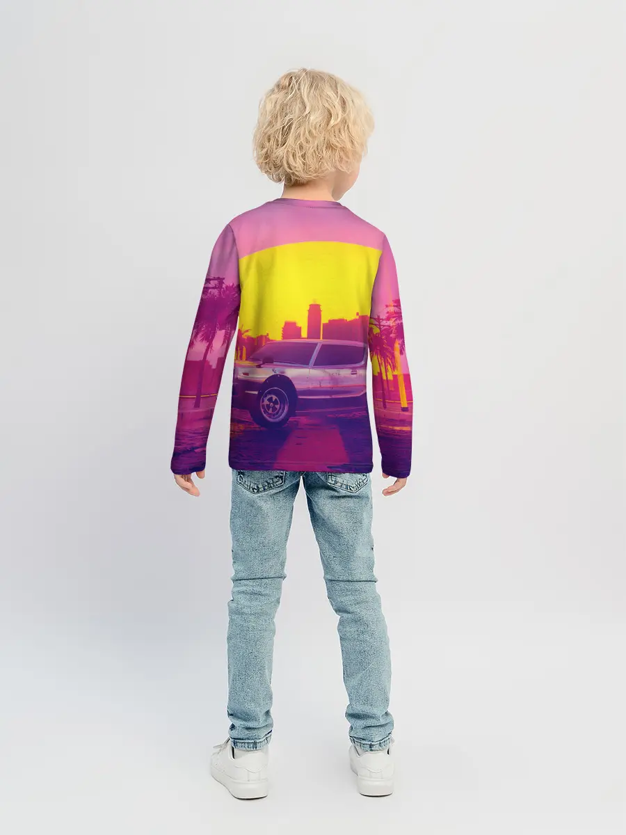 Детский лонгслив / GTA Vice city