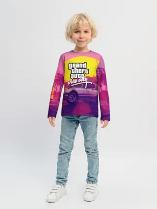 Детский лонгслив / GTA Vice city
