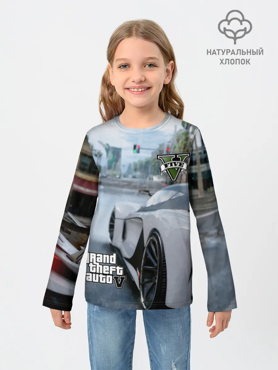 Детский лонгслив / Gta V