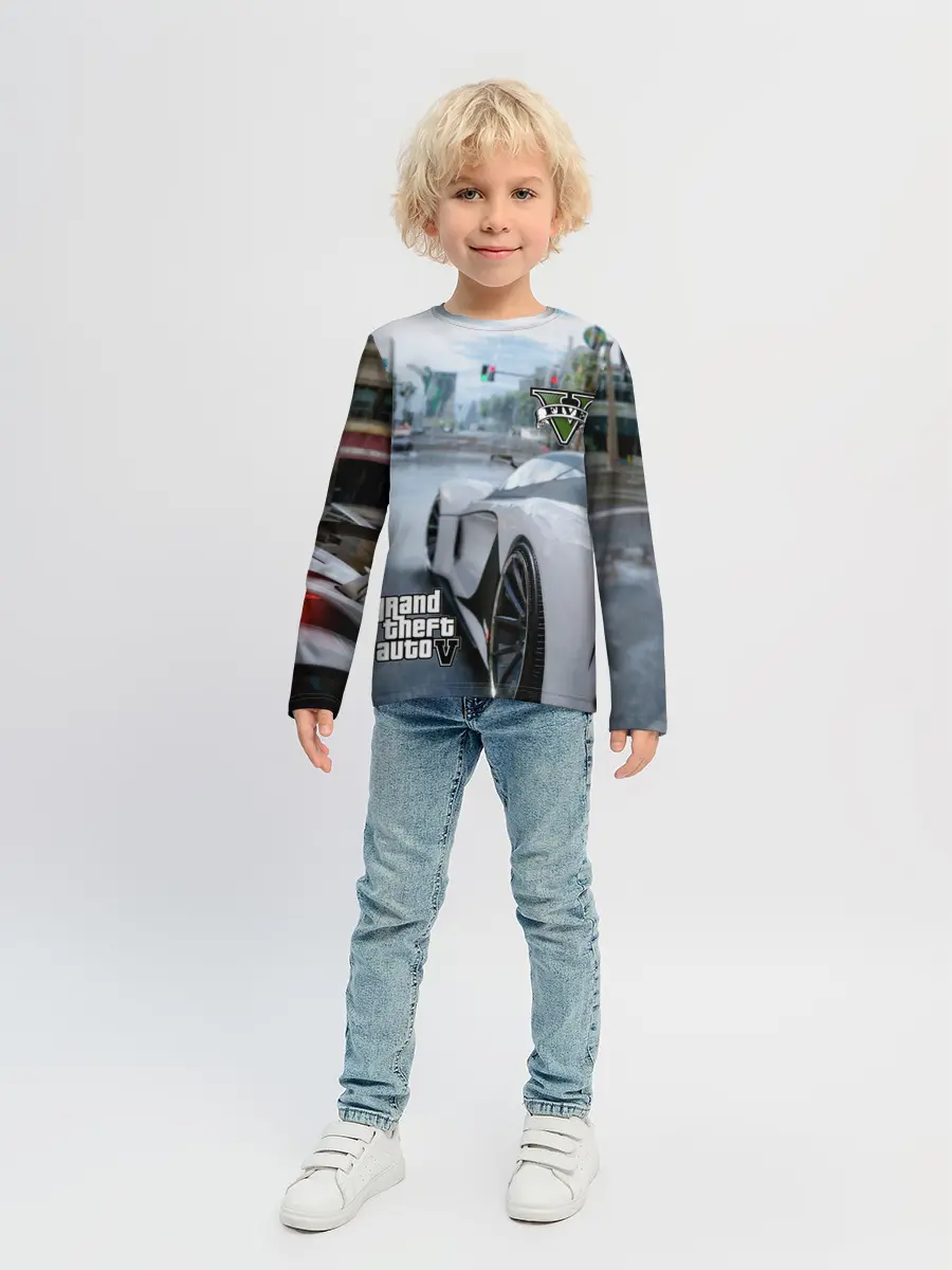 Детский лонгслив / Gta V