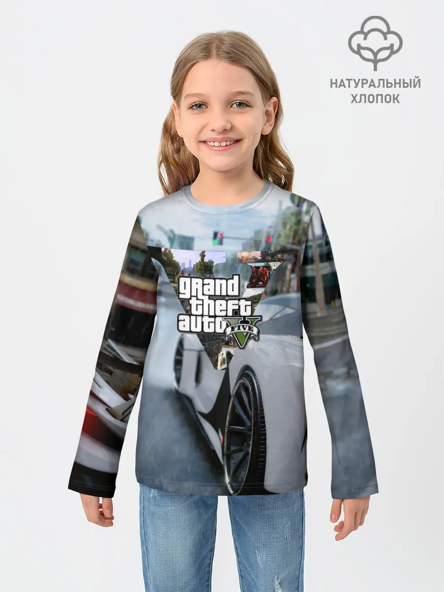 Детский лонгслив / GTA