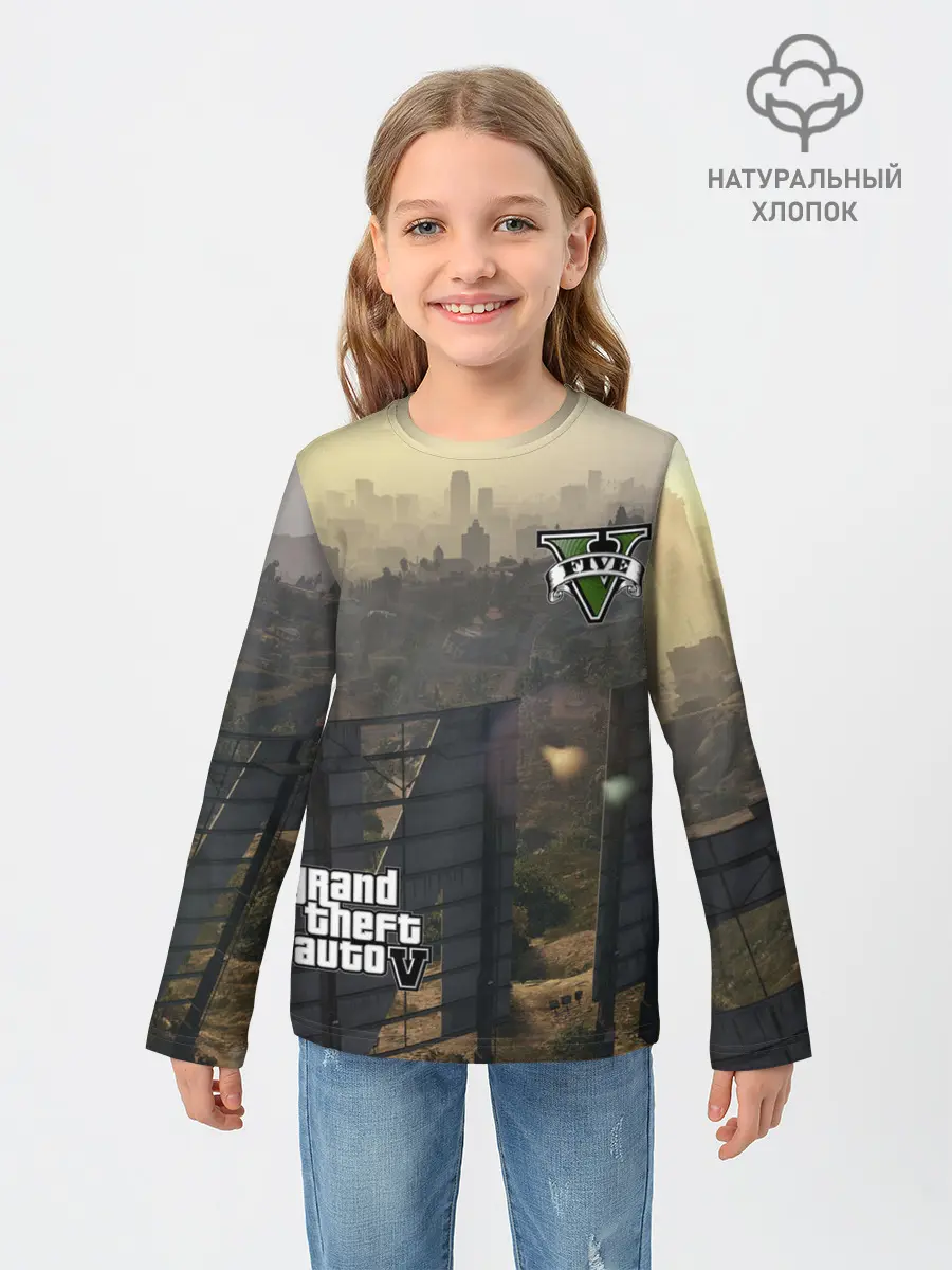 Детский лонгслив / GTA V