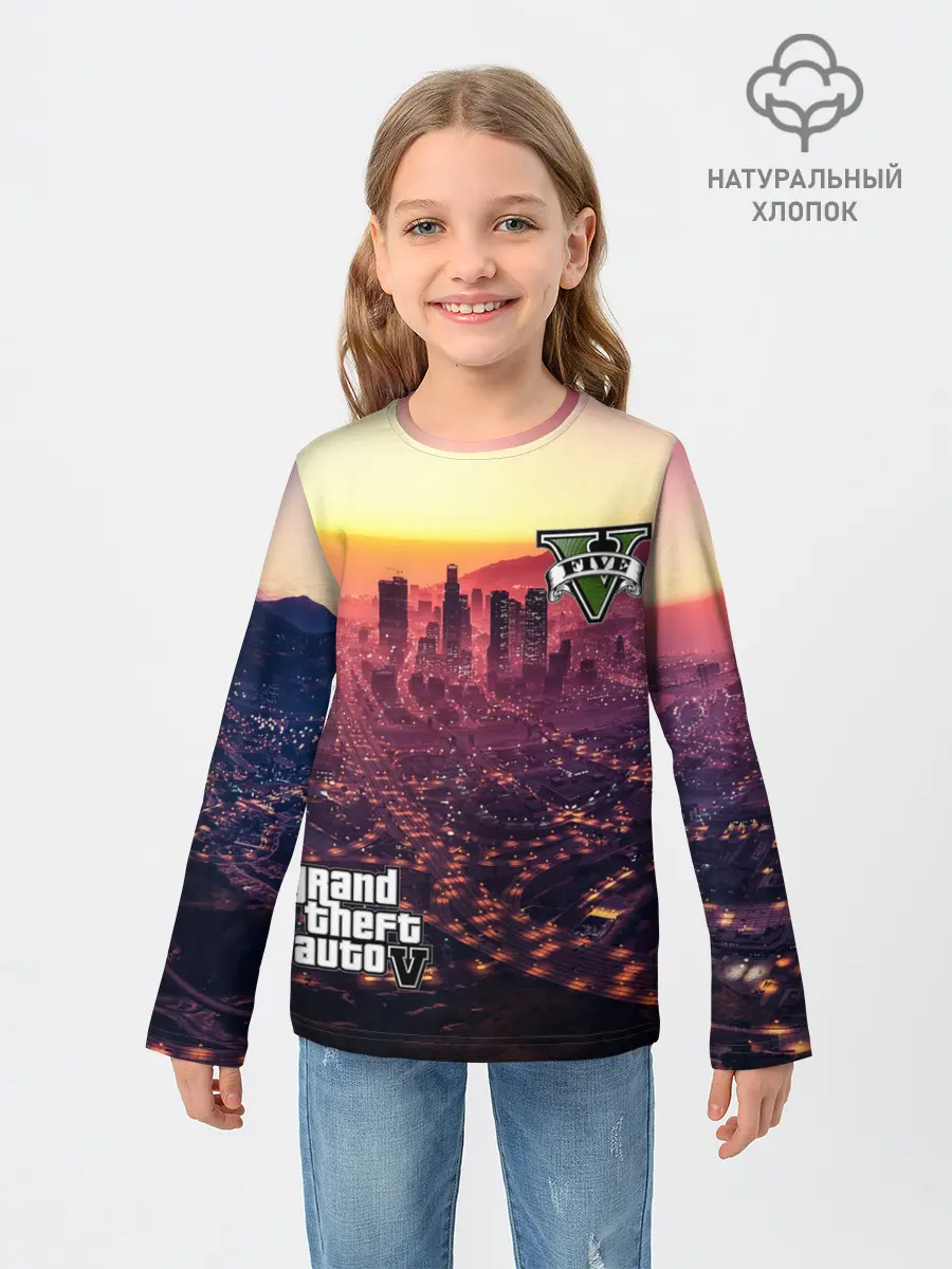 Детский лонгслив / GTA V