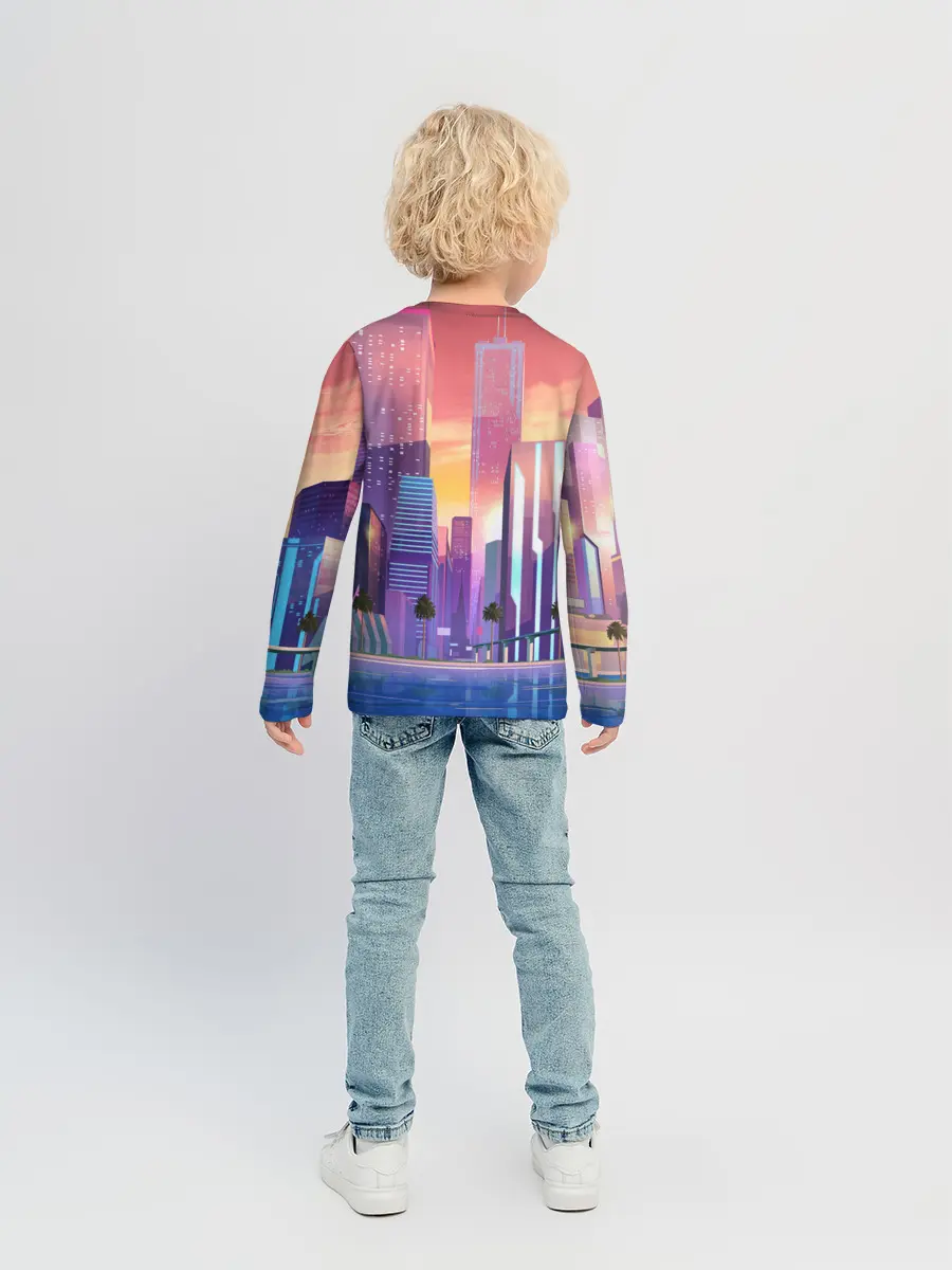 Детский лонгслив / Vice city