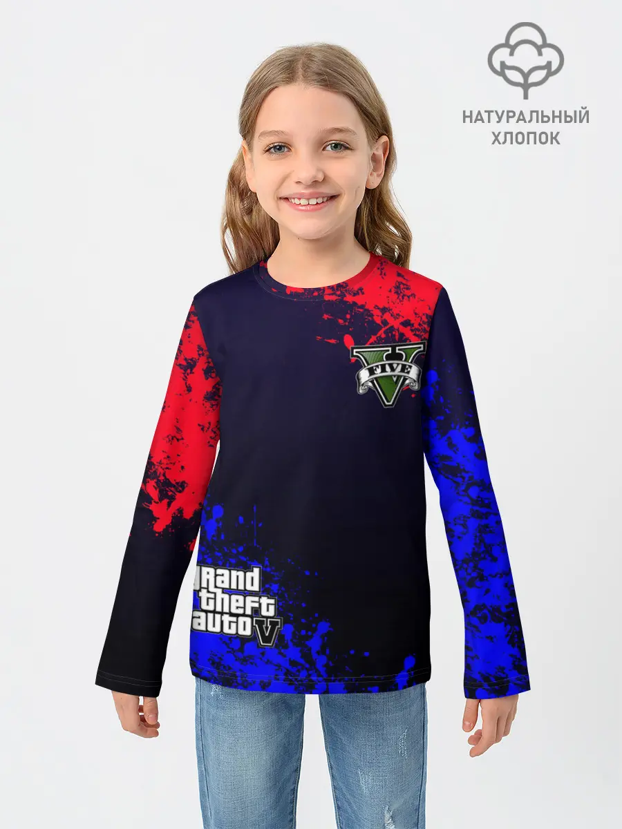 Детский лонгслив / GTA