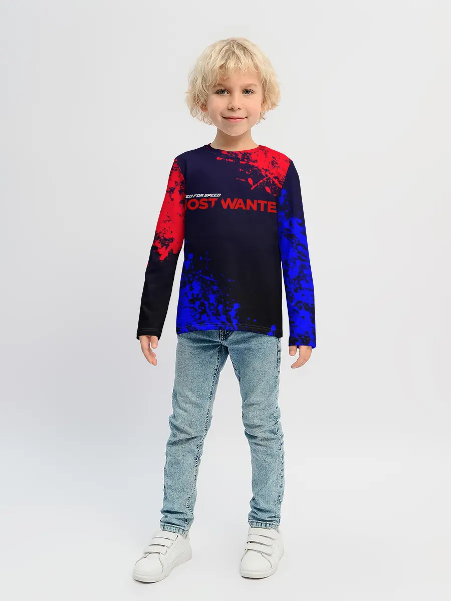 Детский лонгслив / NFS Most Wanted