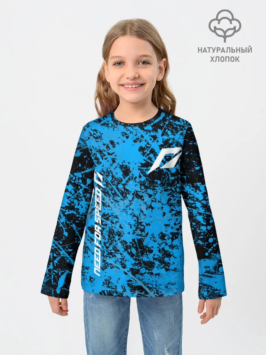 Детский лонгслив / Need for speed Shift