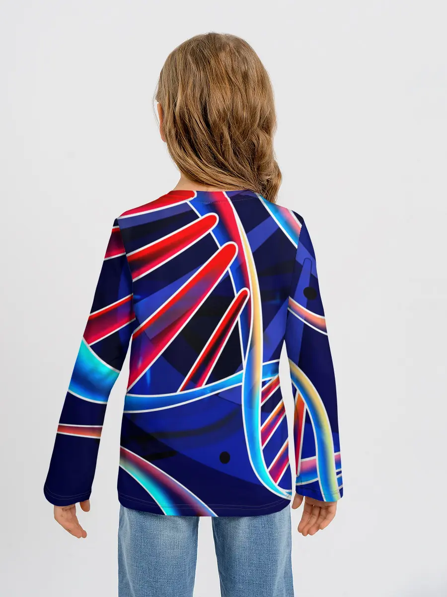 Детский лонгслив / ДНК