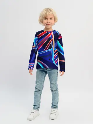 Детский лонгслив / ДНК