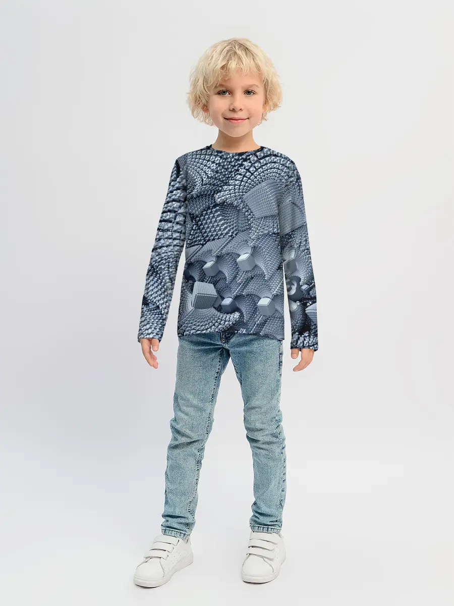 Детский лонгслив / GREY