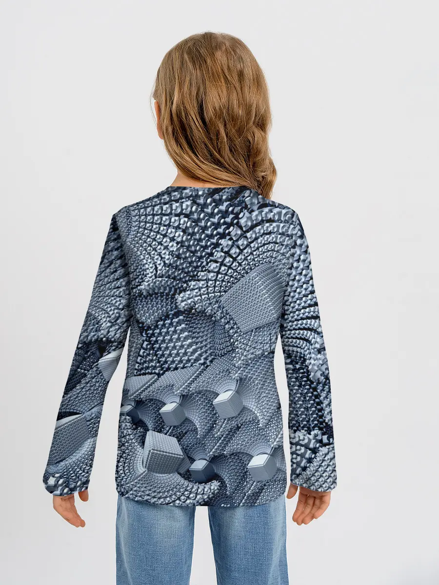 Детский лонгслив / GREY