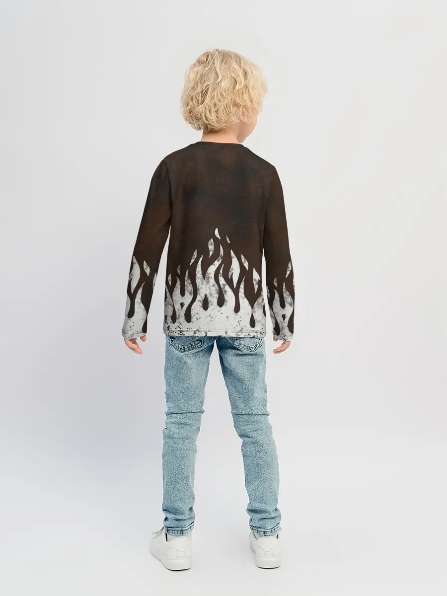 Детский лонгслив / cs:go - Оксидное пламя