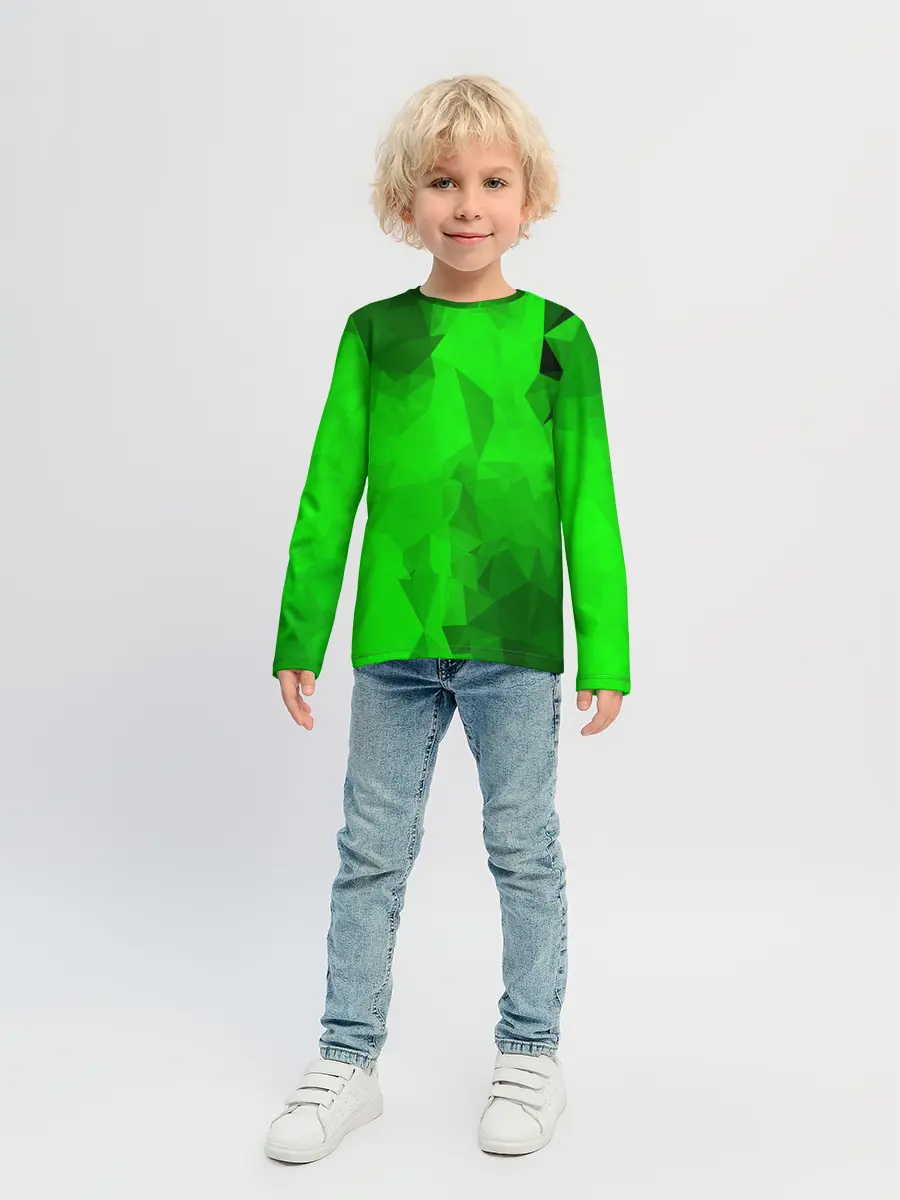Детский лонгслив / GREEN