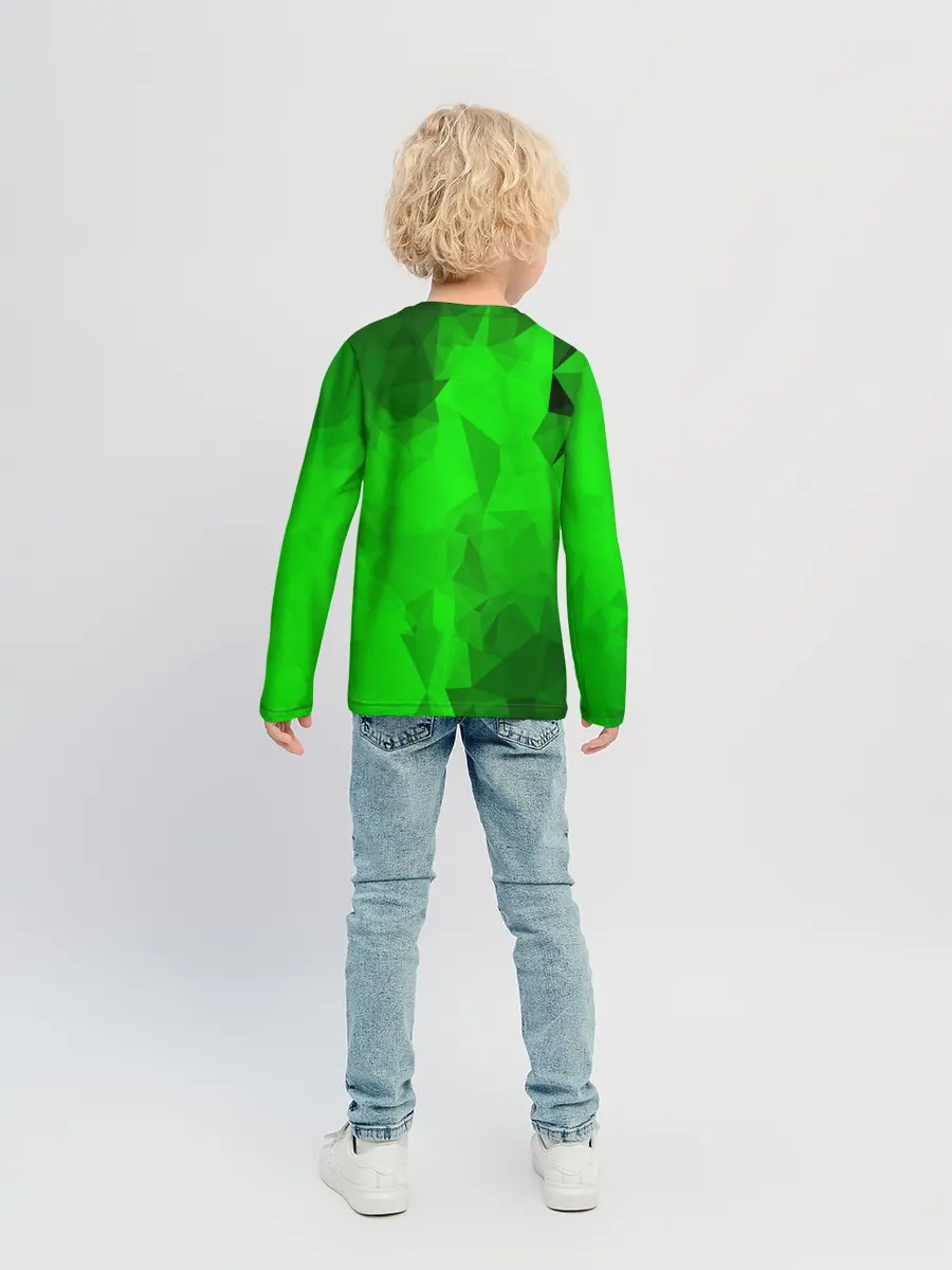 Детский лонгслив / GREEN