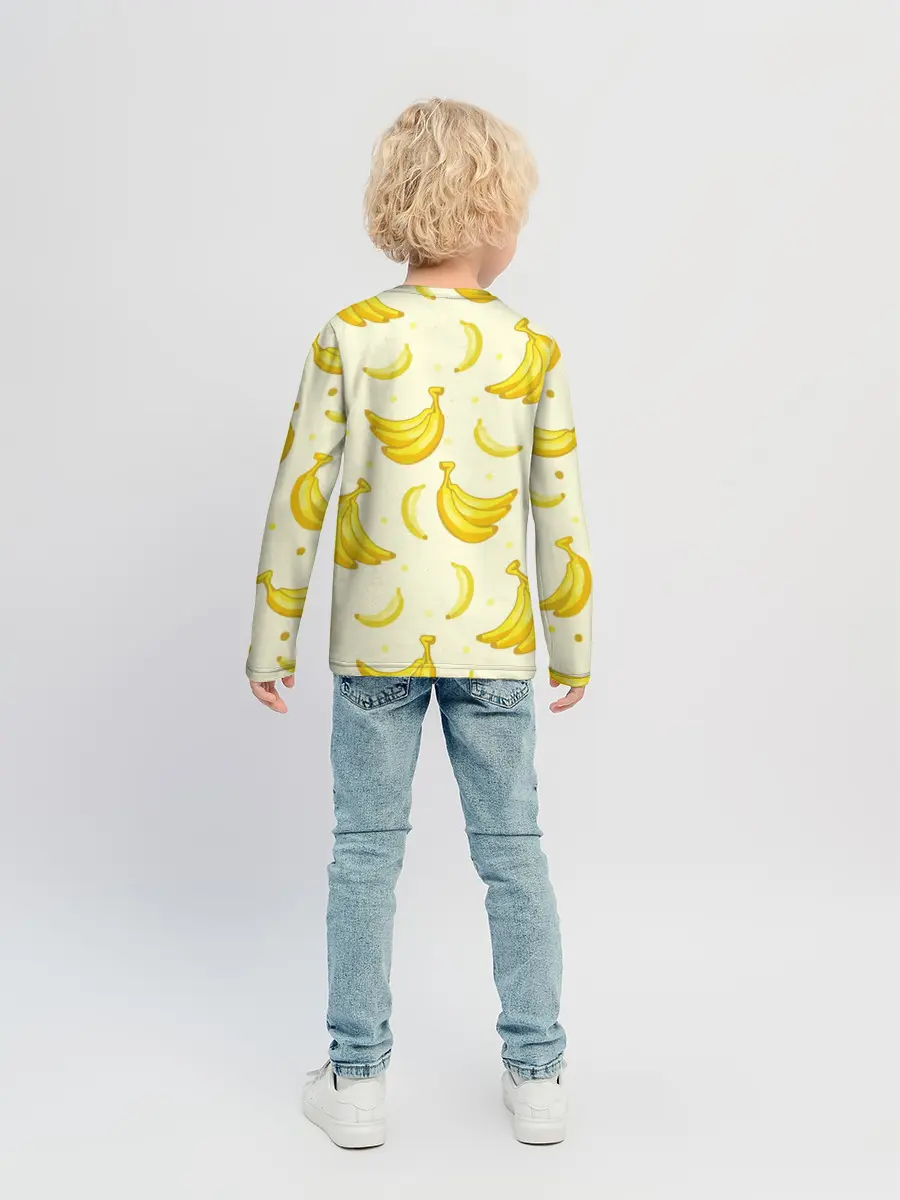 Детский лонгслив / Банана