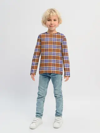 Детский лонгслив / Модный Фагот