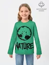 Детский лонгслив / Emblems Nature