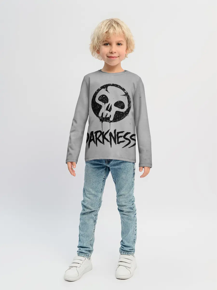 Детский лонгслив / Emblems Darkness