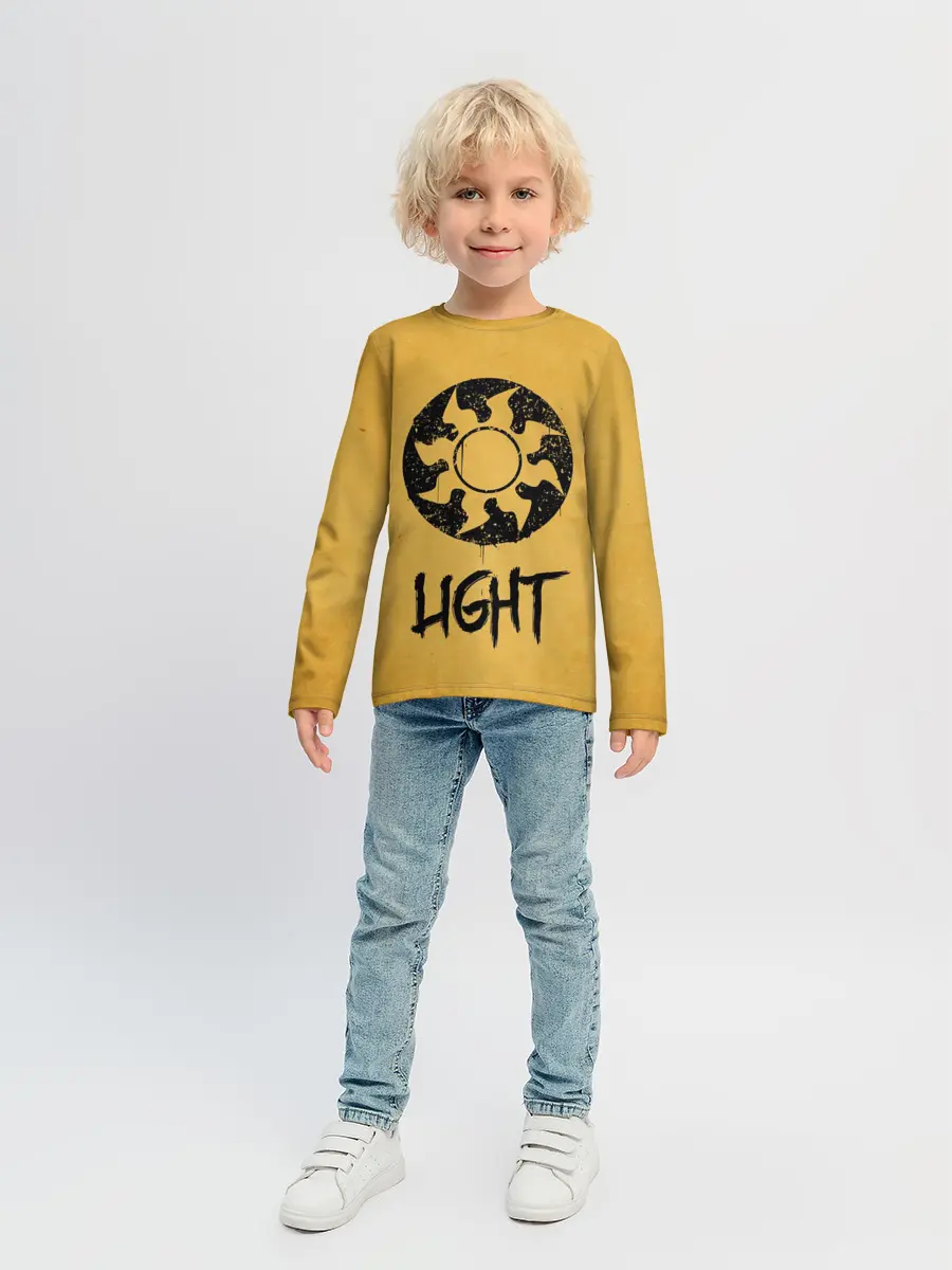 Детский лонгслив / Emblems Light
