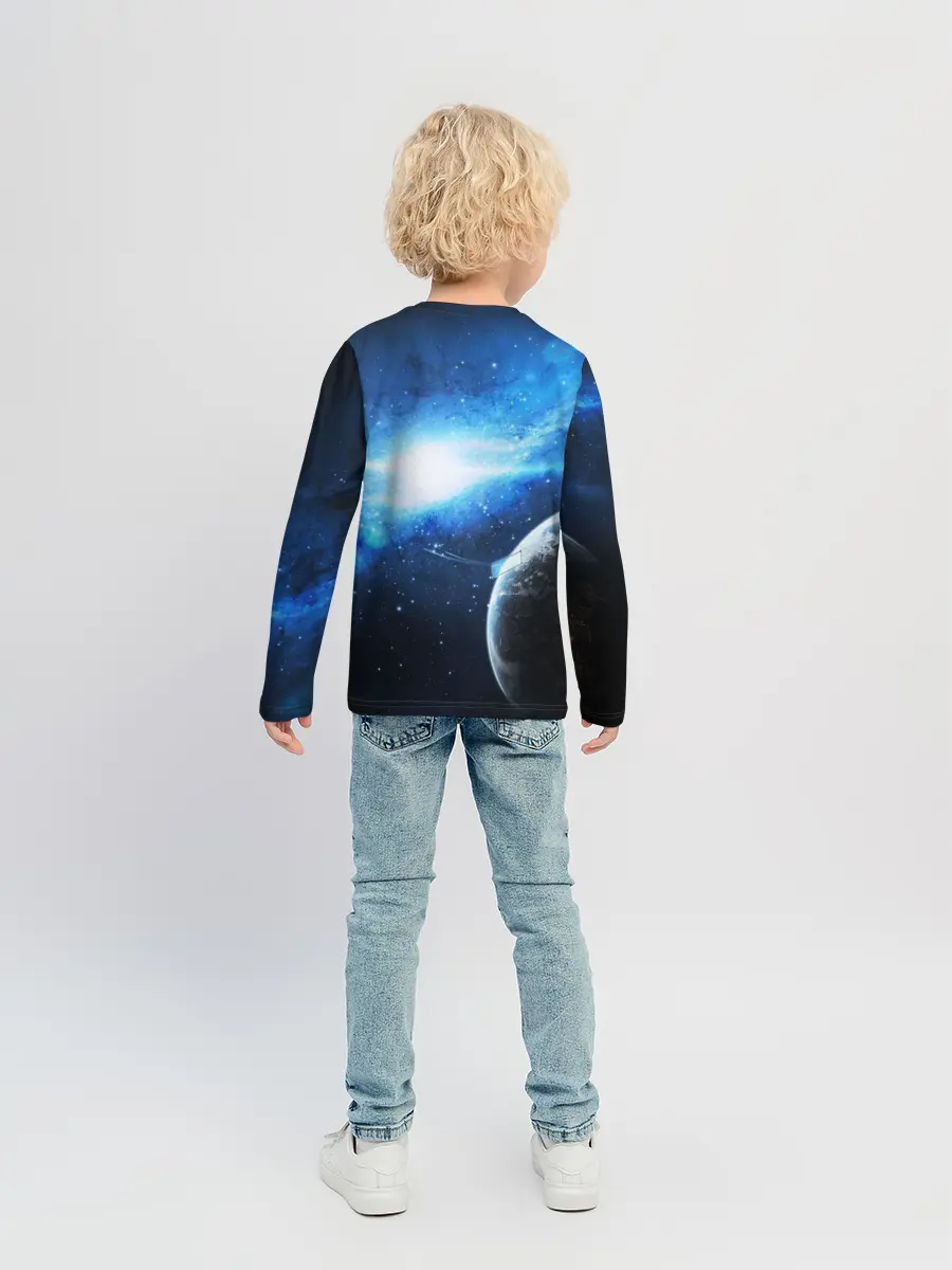 Детский лонгслив / Космос