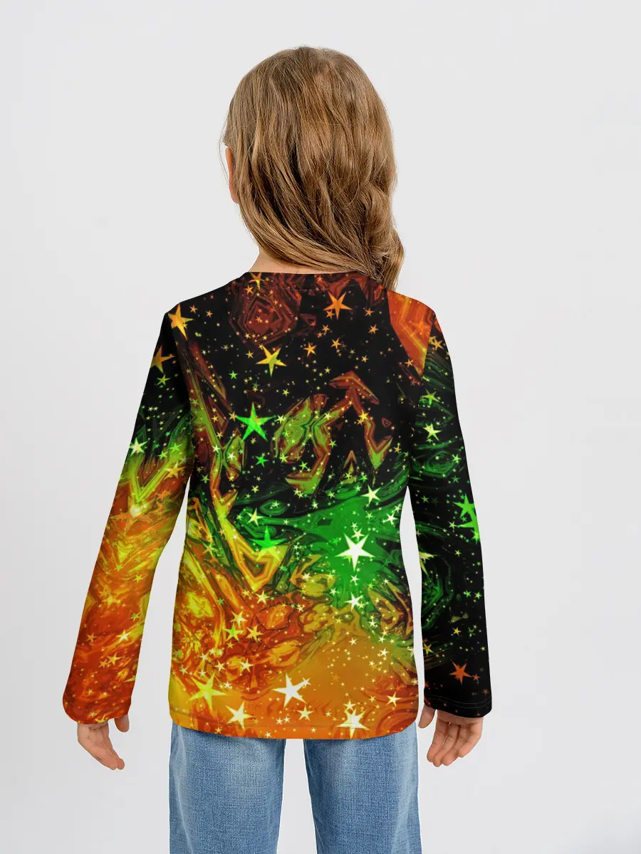 Детский лонгслив / Cosmo Octopus