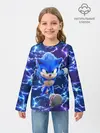Детский лонгслив / Sonic | Соник