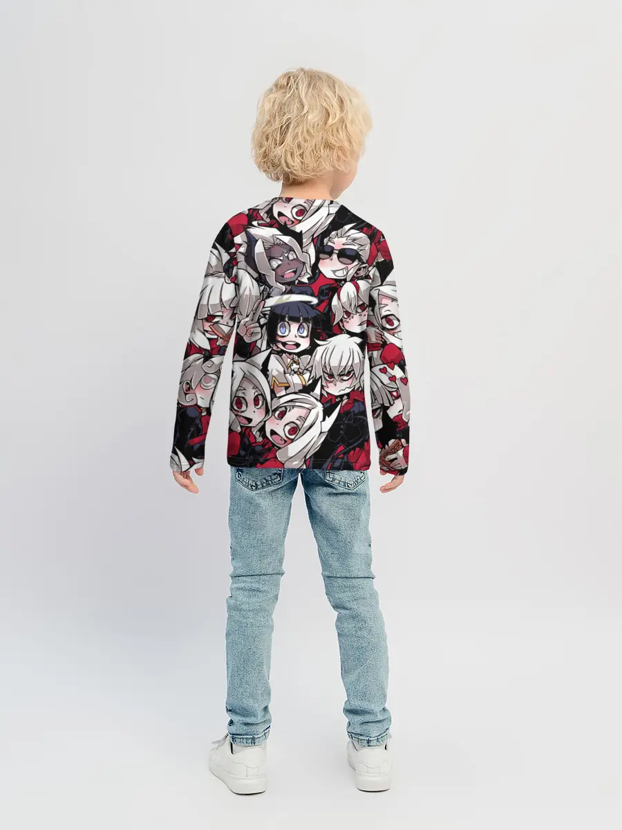 Детский лонгслив / Helltaker