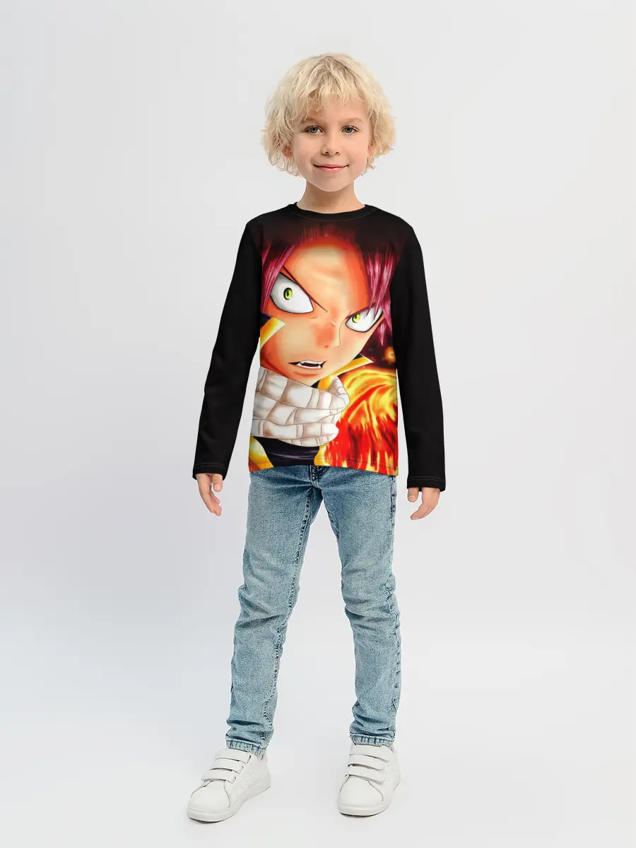 Детский лонгслив / Нацу Хвост Феи