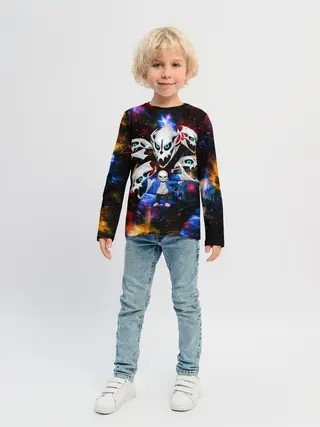 Детский лонгслив / Санс | Undertale