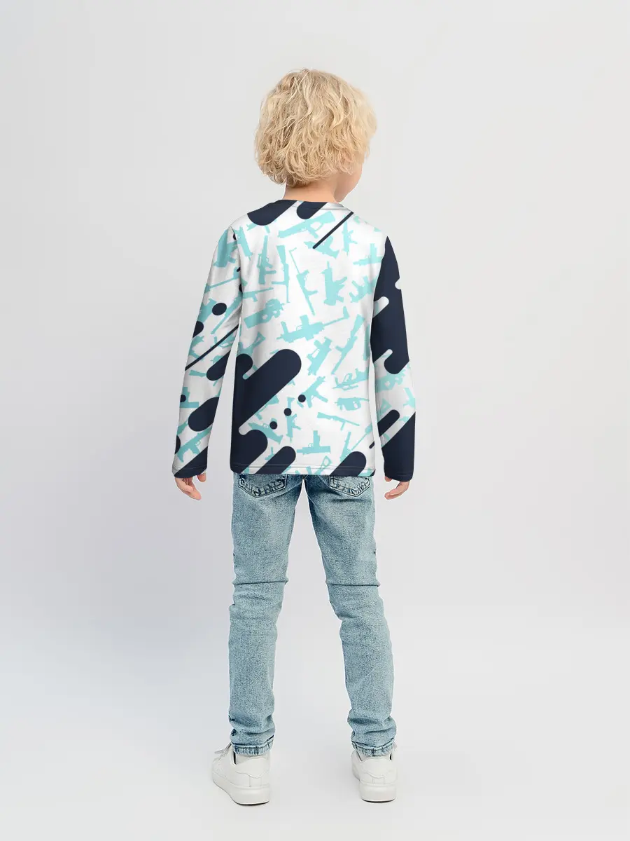 Детский лонгслив / CS GO | КС ГО