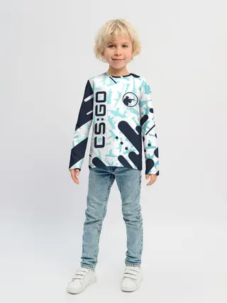 Детский лонгслив / CS GO | КС ГО