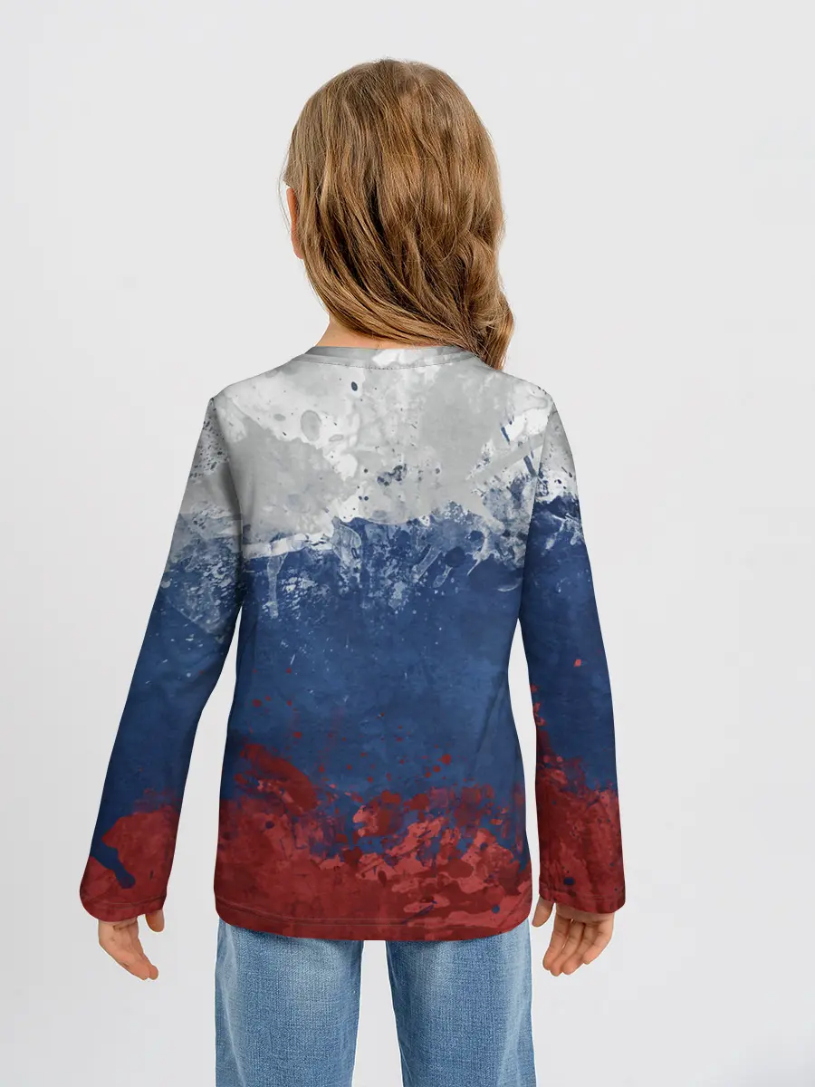 Детский лонгслив / Russia my roots