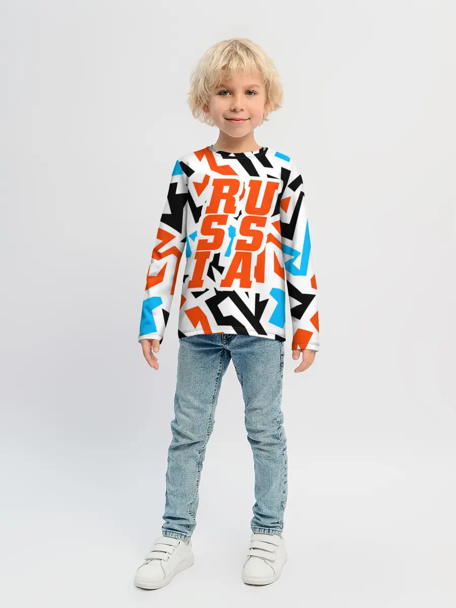 Детский лонгслив / Russia