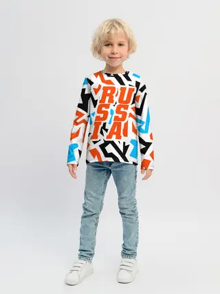 Детский лонгслив / Russia