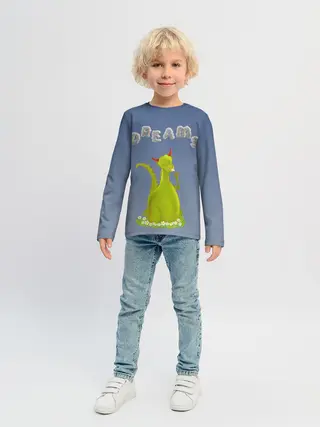 Детский лонгслив / Dragon Dreams