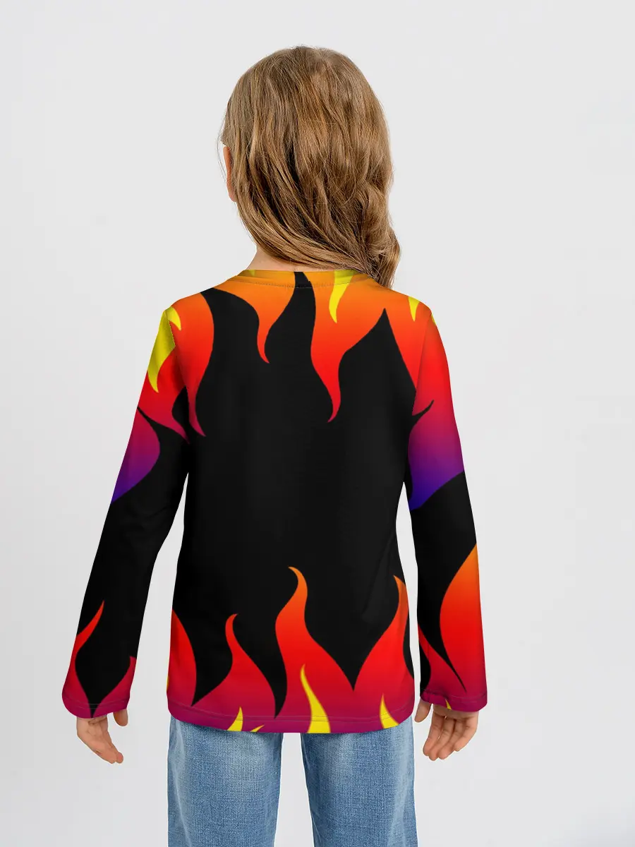 Детский лонгслив / Fortnite | Фортнайт