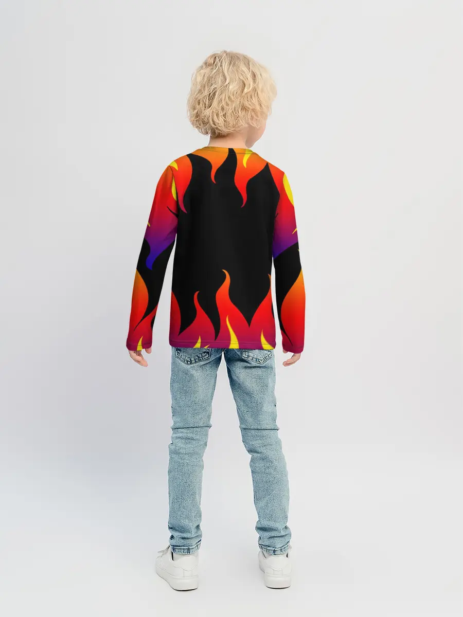 Детский лонгслив / Fortnite | Фортнайт