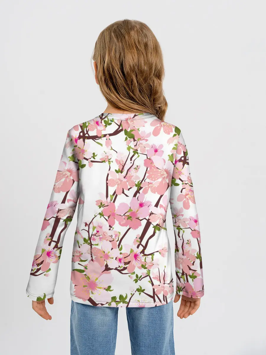 Детский лонгслив / Сакура | Sakura