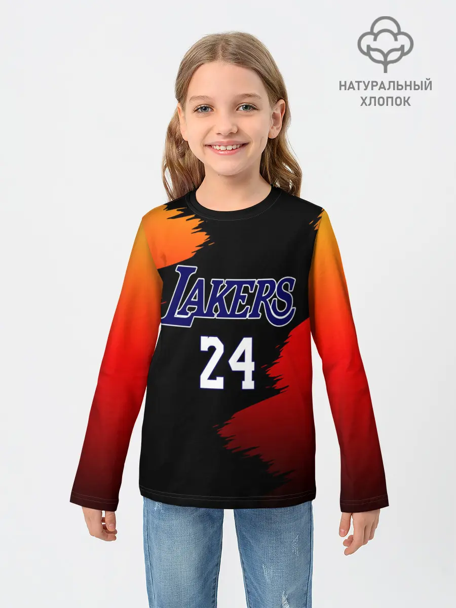 Детский лонгслив / Los Angeles Lakers / Kobe Brya
